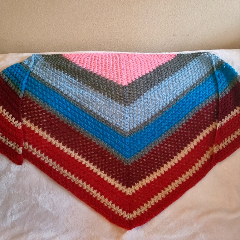 Knitted women chal